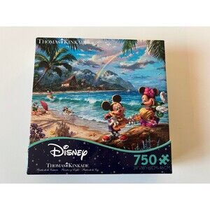 Thomas KinKaide Disney’s Mickey & Minnie Mouse Puzzle by Ceaco Puzzles + Bonus